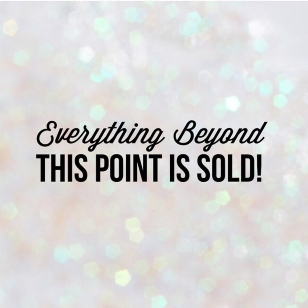 ❣️❣️Thank you for shopping my closet!!!!